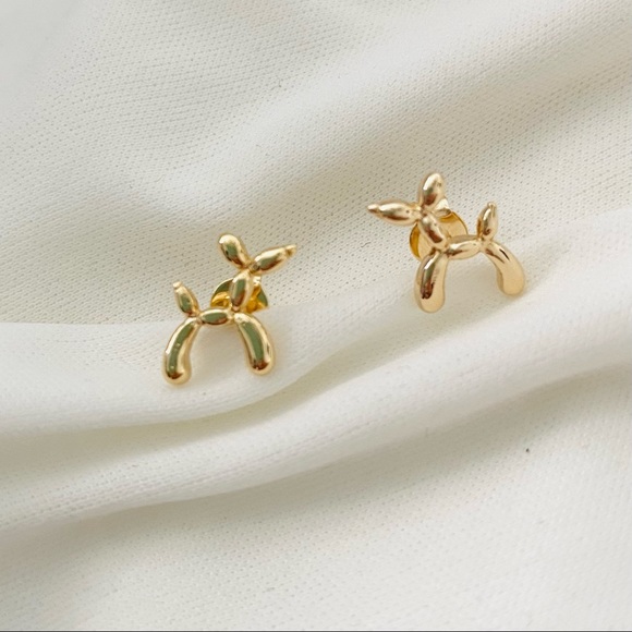 Balloon Dog Earrings - Picture 6 of 8